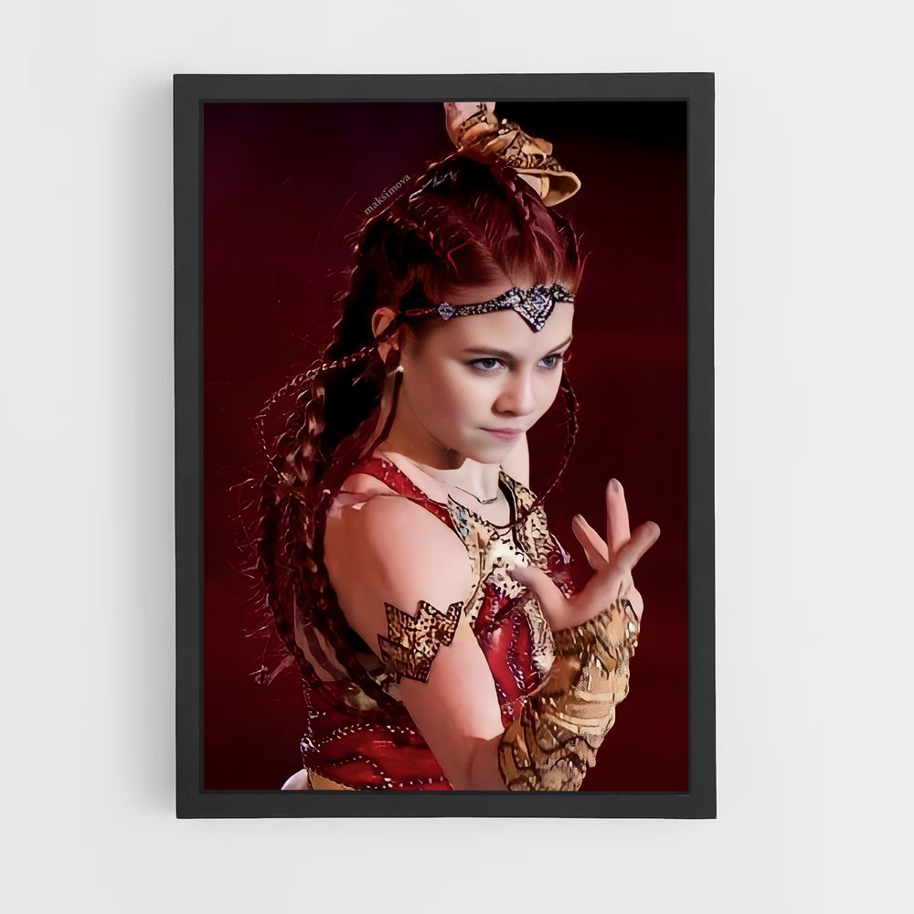 Poster Alexandra trusova patinage – affiche Patinage artistique (vue 2)